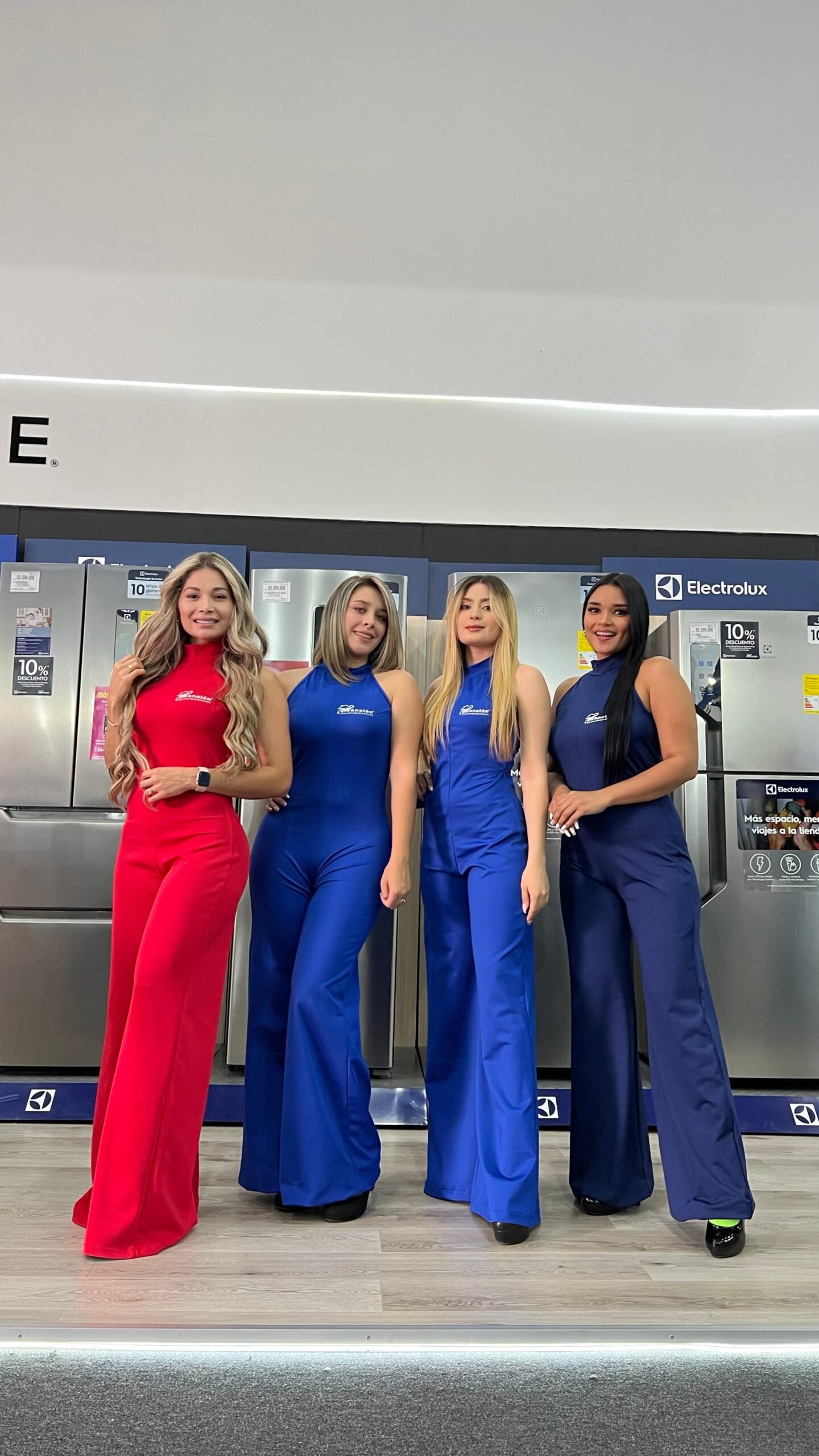 Vestuario de personal para evento