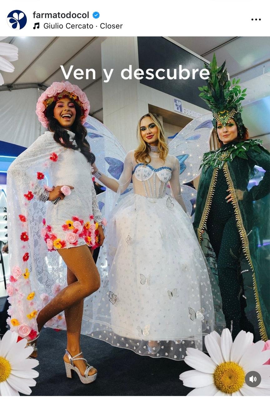 Confección de trajes fantasía para Farmatodo