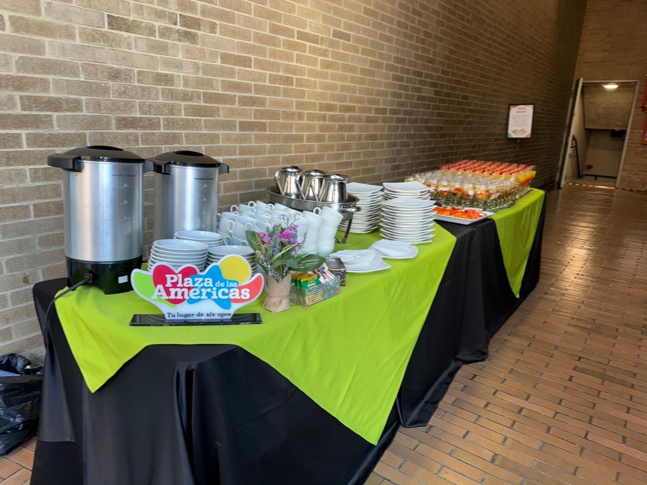Servicio de catering para evento corporativo